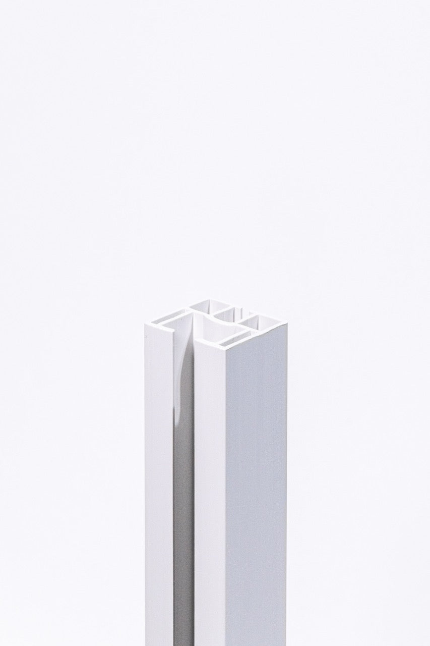 Balci Yara vouwdeur bovenrail onderdeel | bovenrail voor glazen vouwdeur | Balci Yara accessoires | rail systeem voor luxe vouwdeuren | vouwdeuren onderdelen Balci | aluminium rail wit of zwart